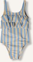 Blauwe Sproet & Sprout Badpakken SWIMSUIT CHEST RUFFLE STRIPES Blauwe Sproet & Sprout Badpakken SWIMSUIT CHEST RUFFLE STRIPES - medium