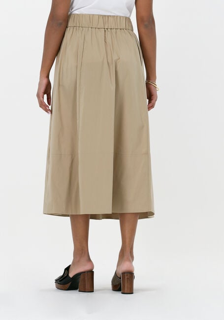 Taupe NEO NOIR Midirok YARA POPLIN SKIRT - large