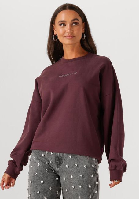 Bordeaux HARPER & YVE Sweater RHINESTONE-SW - large