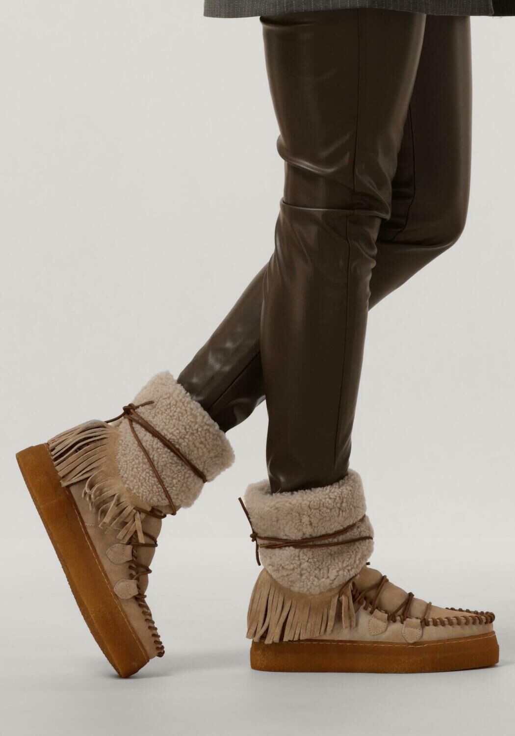 Beige KARMA OF CHARME Veterboots YMIZ INDIO INDIAN - large