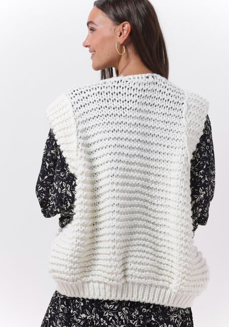 Gebroken wit NOTRE-V Gilet KNIT GILET - large
