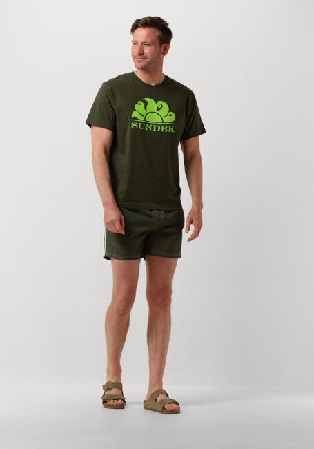 Donkergroene SUNDEK Zwembroeken MS4001 BOARDSHORT Donkergroene SUNDEK Zwembroeken MS4001 BOARDSHORT - large