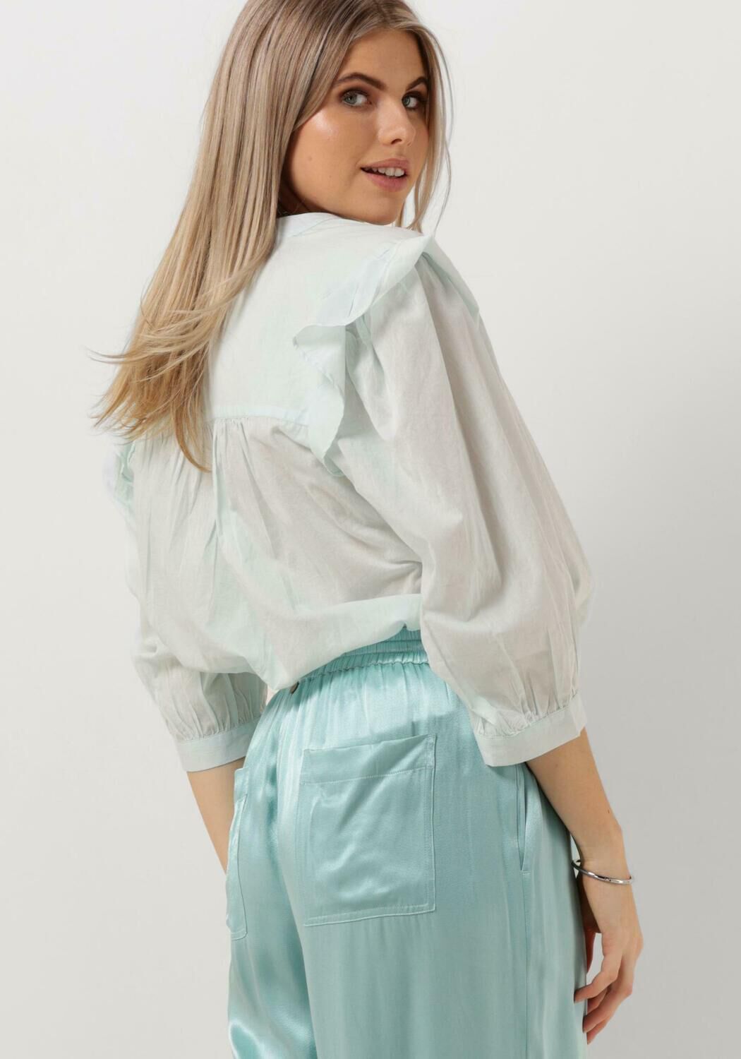 CIRCLE OF TRUST Dames Blouses Nina Blouse Lichtblauw