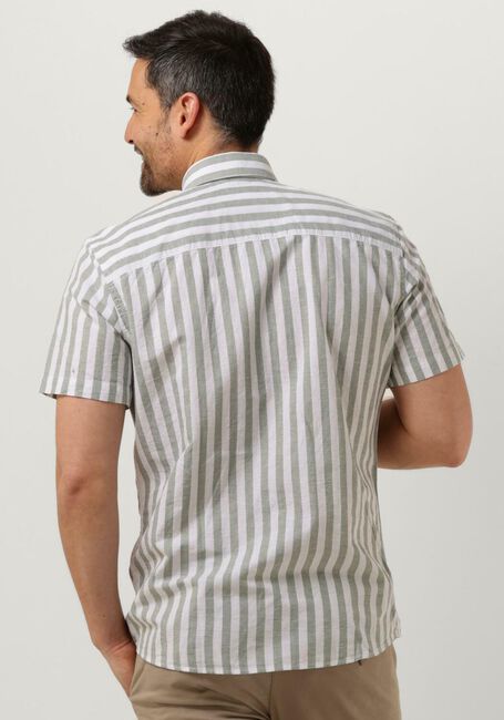 Groene SELECTED HOMME Casual overhemd SLHSLIMNEW-LINEN SHIRTS SS CLASSIC W - large