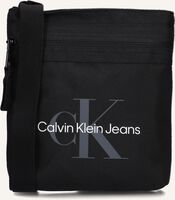 Zwarte CALVIN KLEIN Reportertas SPORT ESSENTIALS FLATPACK 18 M - medium