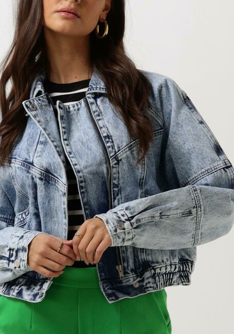 Blauwe LOLLYS LAUNDRY Spijkerjas KINGSTON JACKET - large