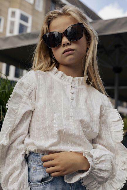 Witte AMMEHOELA Blouses AM-KAYA-12 - large