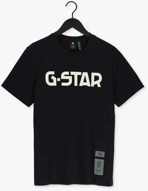 Zwarte G-STAR RAW T-shirt 336 - COMPACT JERSEY O- G-STAR - large