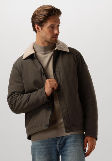 Groene CAST IRON Jack SHORT JACKET HEAVY TWILL STUDMAN - large
