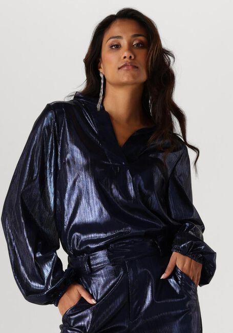 Donkerblauwe STUDIO AMAYA Blouses LUNA - large
