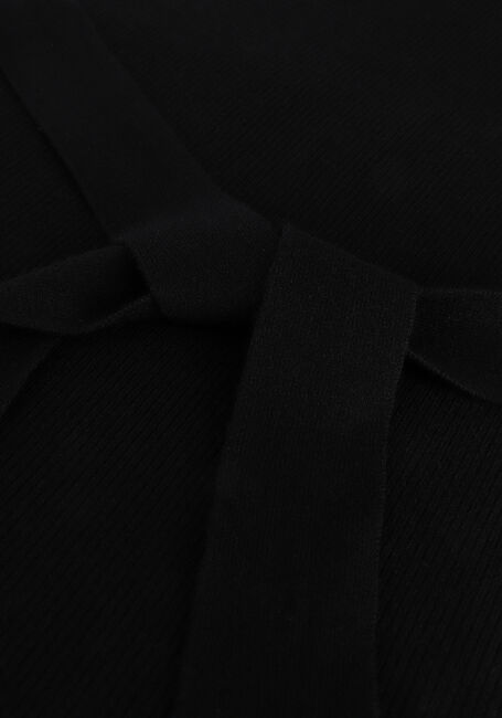 Zwarte MSCH COPENHAGEN Midi jurk PHILINA LIKE LS DRESS - large