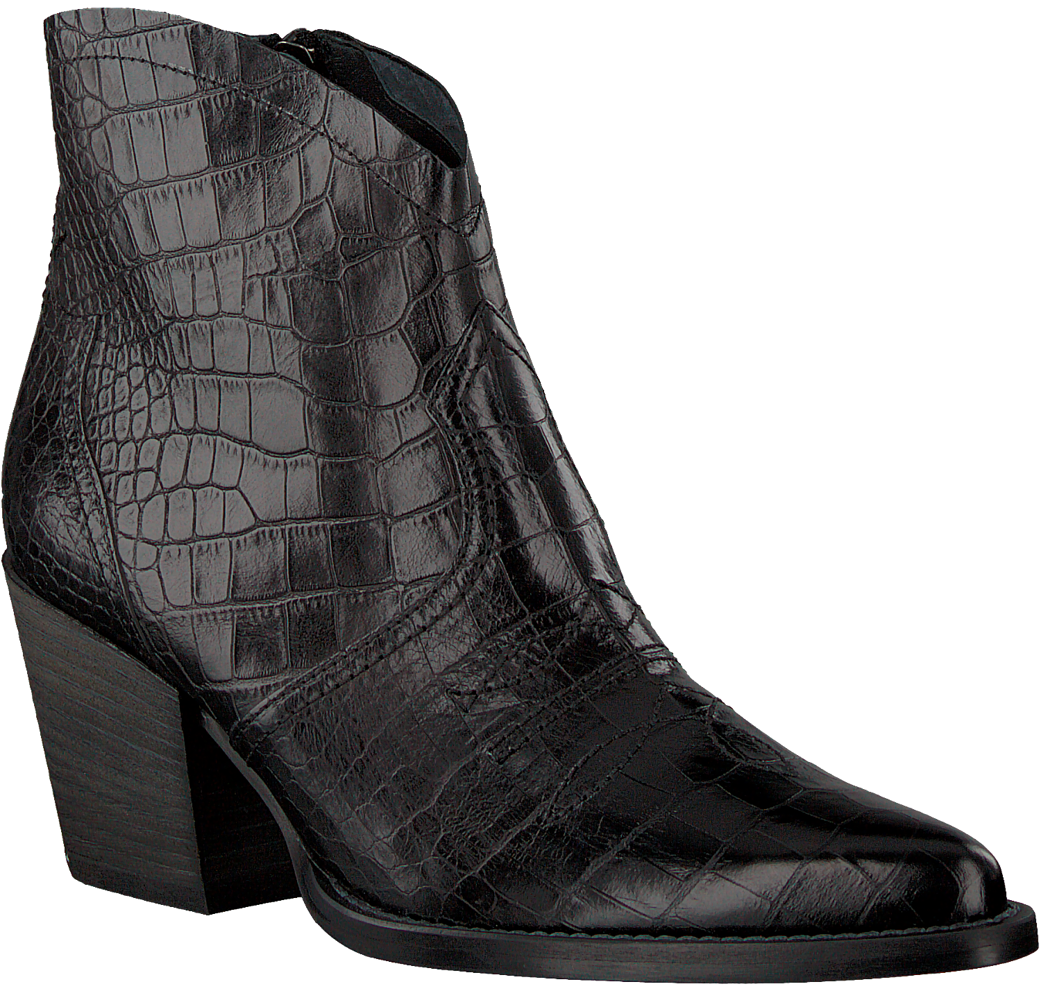 Zwarte PAUL GREEN Enkellaarzen 9666 | Omoda Zwarte PAUL GREEN Enkellaarzen 9666 | Omoda