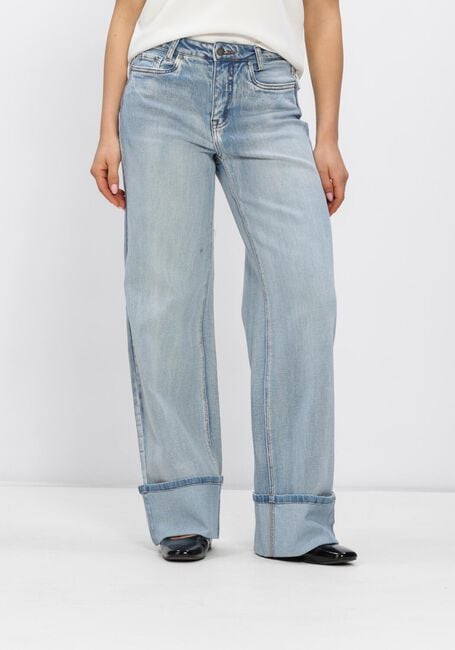 Blauwe MY ESSENTIAL WARDROBE Wide jeans MWDIKAN 144 HIGH WIDE - large