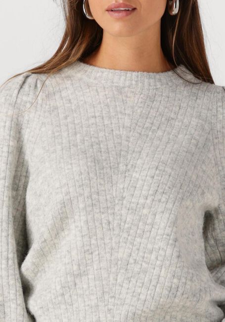 Lichtgrijze NEO NOIR Trui KELSEY KNIT BLOUSE - large