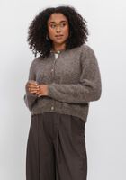 Taupe BY-BAR Trui VASILE CARDIGAN