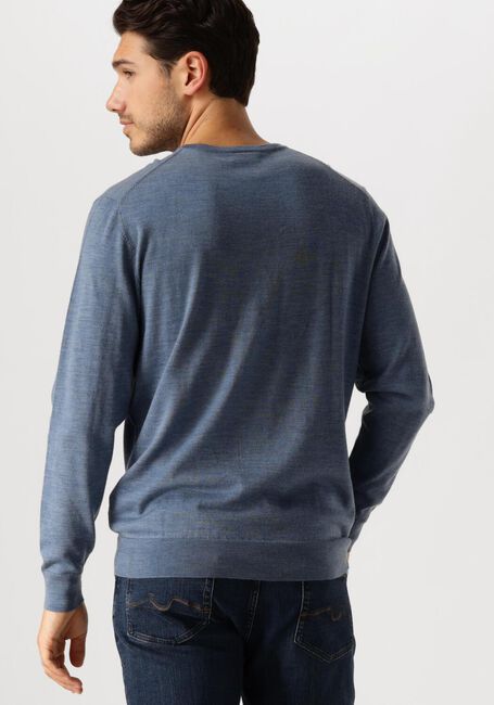 Lichtblauwe PROFUOMO Trui PULLOVER CREWNECK - large