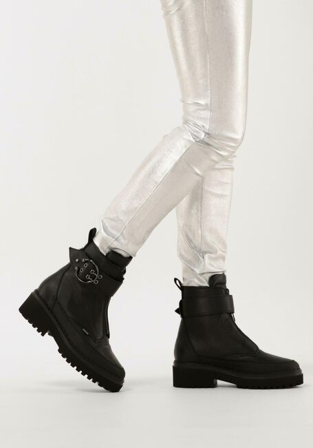 Zwarte NUBIKK Enkelboots FAE RAY - large