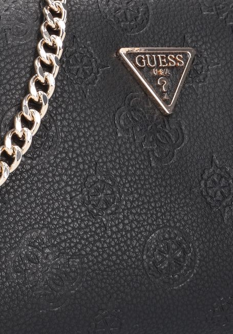 Zwarte GUESS Schoudertas HELAINA MINI CROSSBODY TOP ZIP Zwarte GUESS Schoudertas HELAINA MINI CROSSBODY TOP ZIP - large