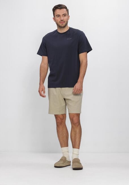 Donkerblauwe FOR&Eacute;T T-shirt SLOW DOWN T-SHIRT - large