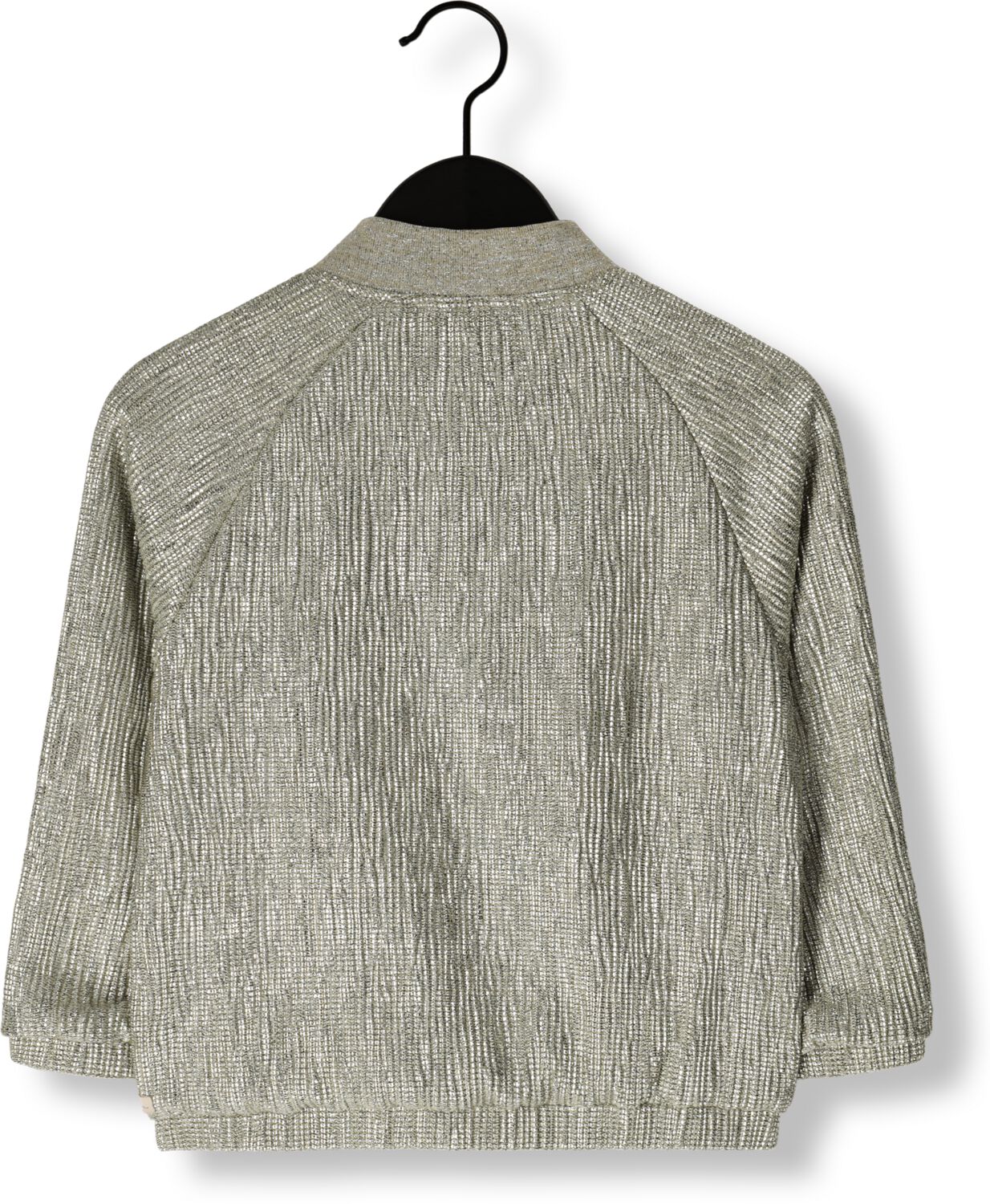 DAILY7 Meisjes Jassen Metallic Jacket Zilverkleurig