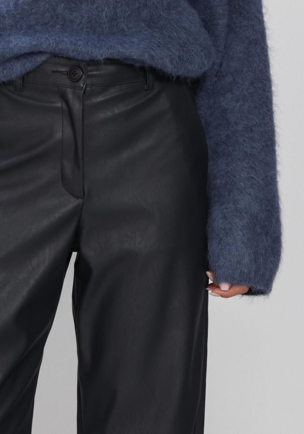 KNIT-TED Dames Broeken Naomi Pants Zwart