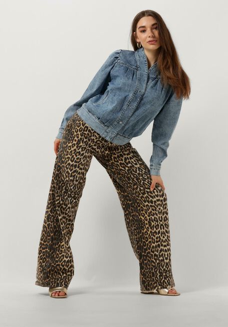Bruine CO'COUTURE Straight leg jeans LEO DENIM PANEL PANT - large