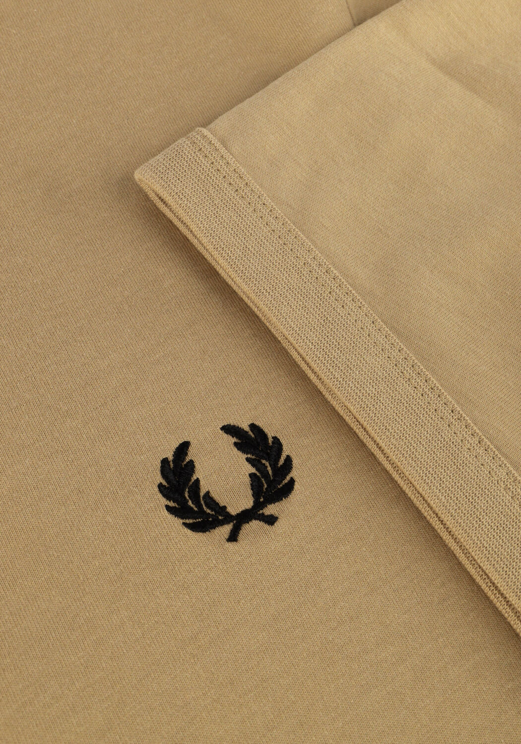 Camel FRED PERRY T-shirt RINGER T-SHIRT - large