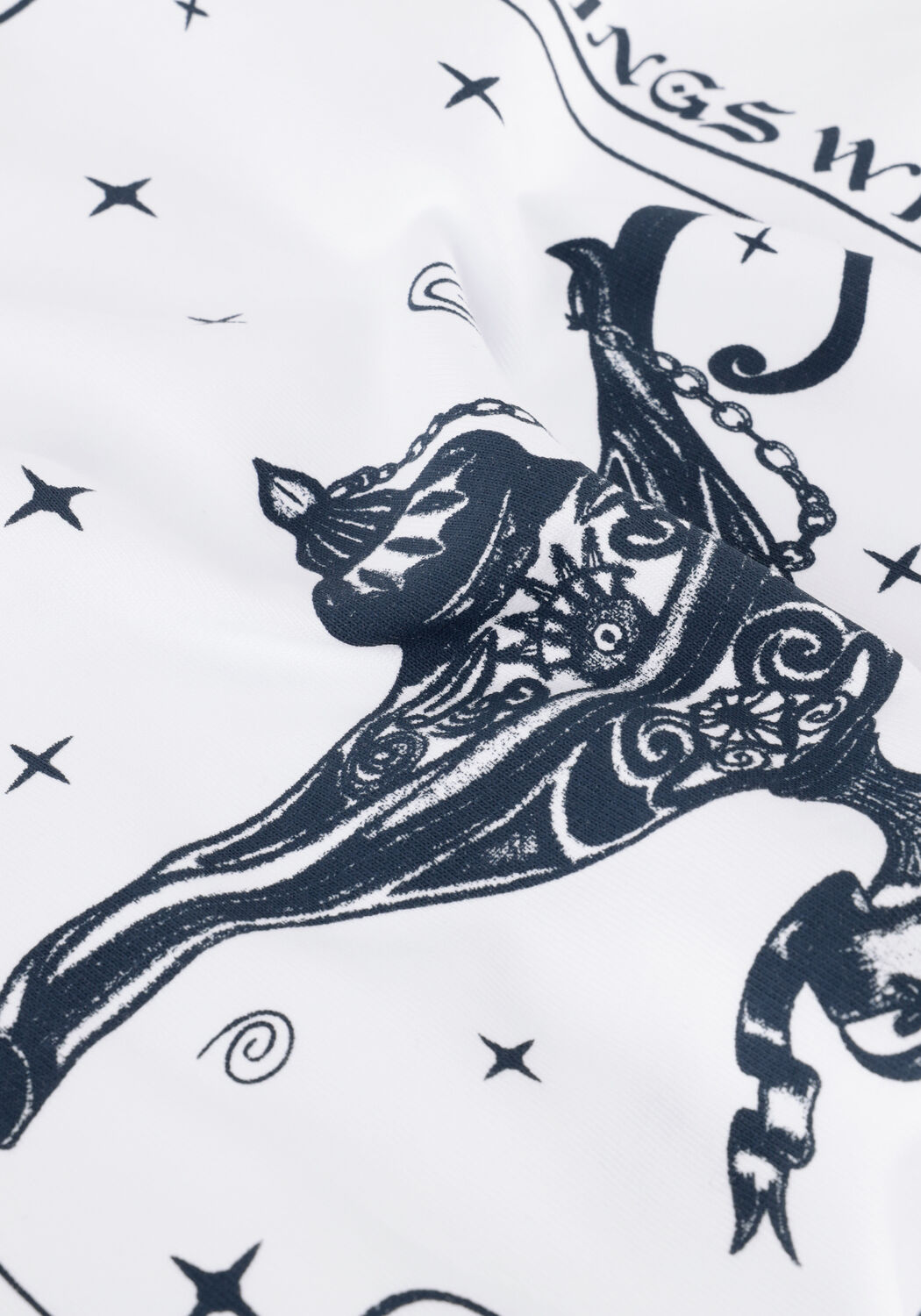 Witte WOODBIRD T-shirt BRAINE WISH TEE - large