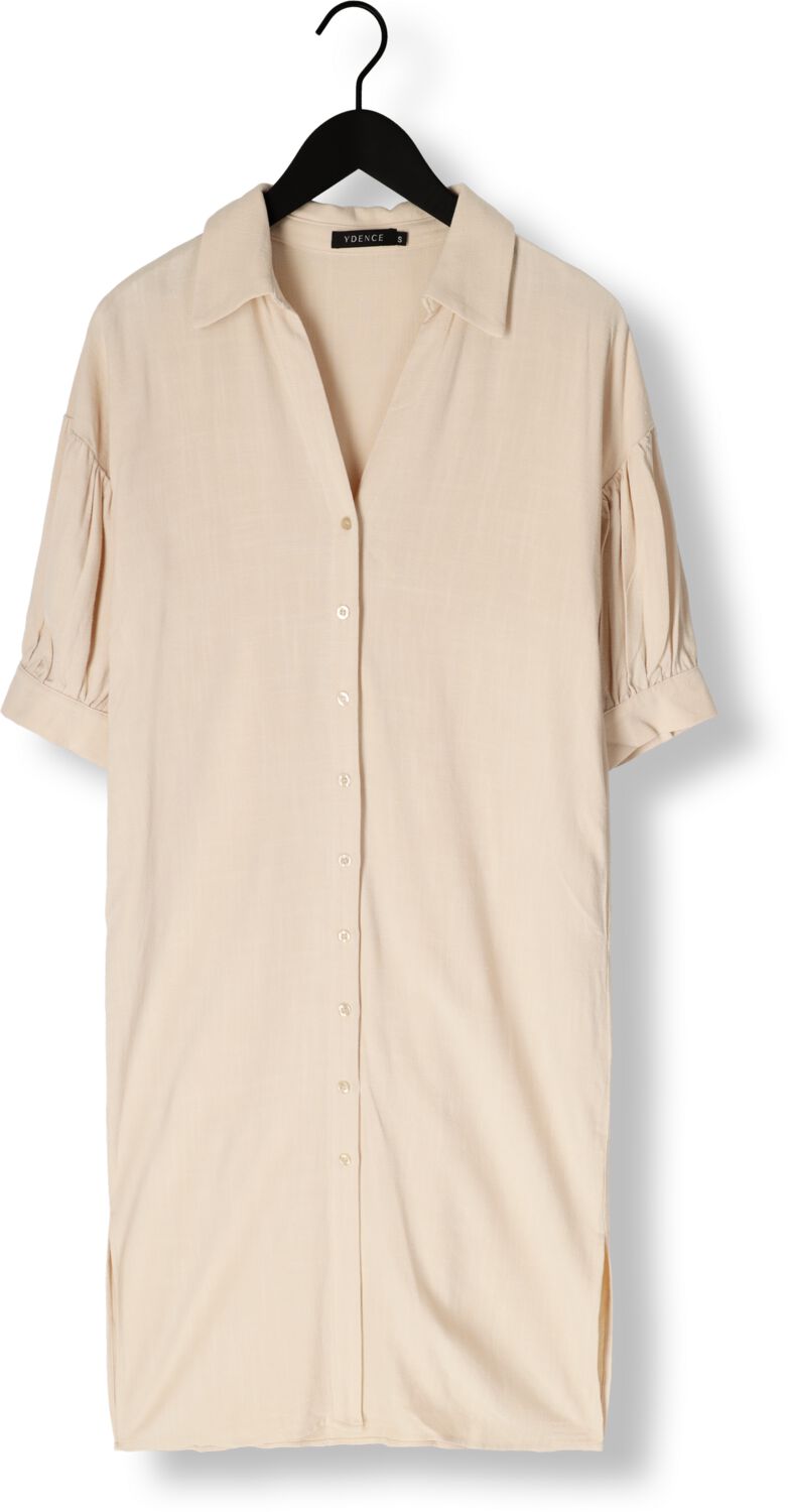 YDENCE Dames Jurken Dress Sienna Beige