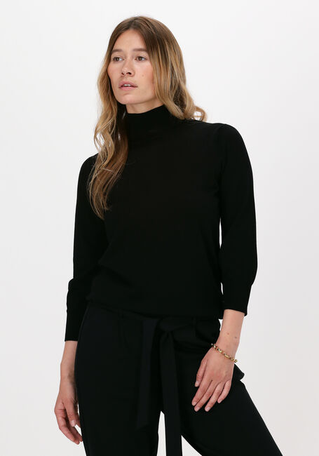 Zwarte MINUS Trui MERSIN ROLL NECK KNIT - large
