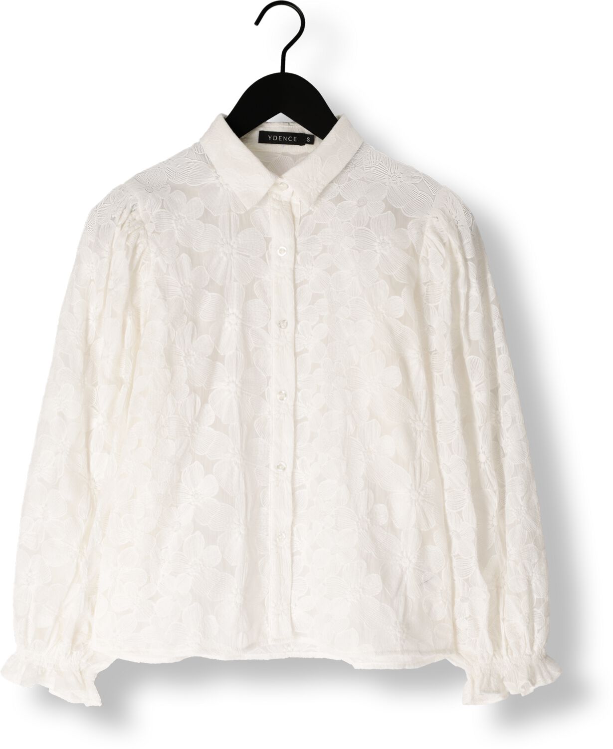 YDENCE Dames Blouses Blouse Birdie Gebroken Wit