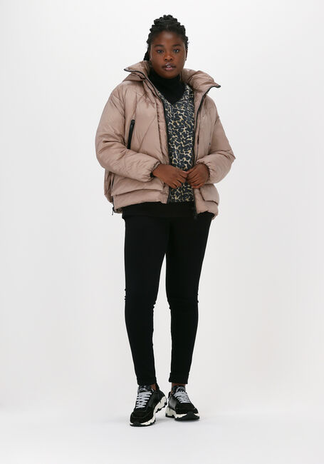 Taupe CANADIAN Gewatteerde jas EUGENIE SHORT SAT Taupe CANADIAN Gewatteerde jas EUGENIE SHORT SAT - large