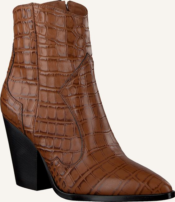 Cognac JANET & JANET Enkellaarsjes MIRANDA 44511 Cognac JANET & JANET Enkellaarsjes MIRANDA 44511 - large