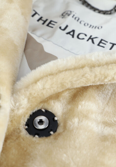 Beige GIACOMO THE JACKET Faux fur jas 13 LT FUR - large
