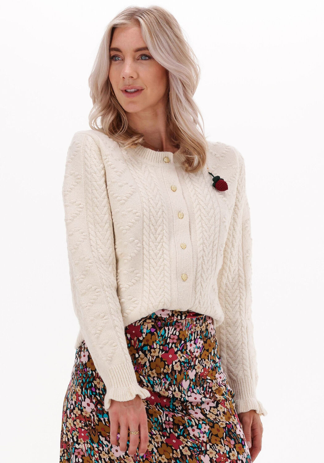 witte fabienne chapot vest peggy cardigan