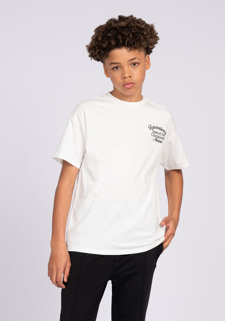 Witte NIK & NIK T-shirt CHAMPION T-SHIRT - large