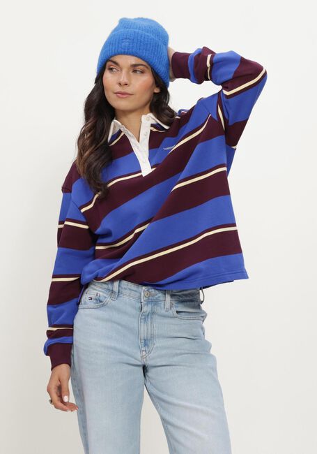 Multi TOMMY JEANS Trui TJW RLX SCRIPT RUGBY - large