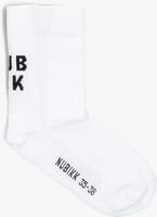 Witte NUBIKK Sokken NOVA SOCKS (L) - medium