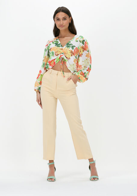 Gebroken wit NA-KD Blouses DRAWSTRING BLOUSE Gebroken wit NA-KD Blouses DRAWSTRING BLOUSE - large