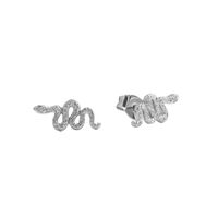 Zilveren ATLITW STUDIO Oorbellen PARADE EARRINGS SNAKE Zilveren ATLITW STUDIO Oorbellen PARADE EARRINGS SNAKE - medium
