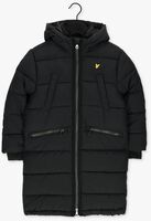 Zwarte LYLE & SCOTT Gewatteerde jas LONGLINE PUFFER COAT - medium