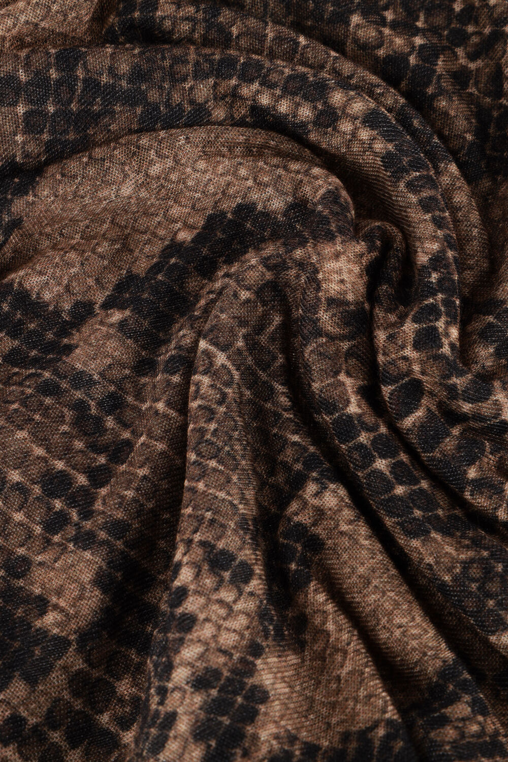 Taupe Y.A.S. Trui YASWOOLA LS HIGH NECK TOP - large