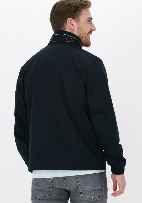 Donkerblauwe TOMMY HILFIGER Jack RIPSTOP STAND COLLAR JACKET - large