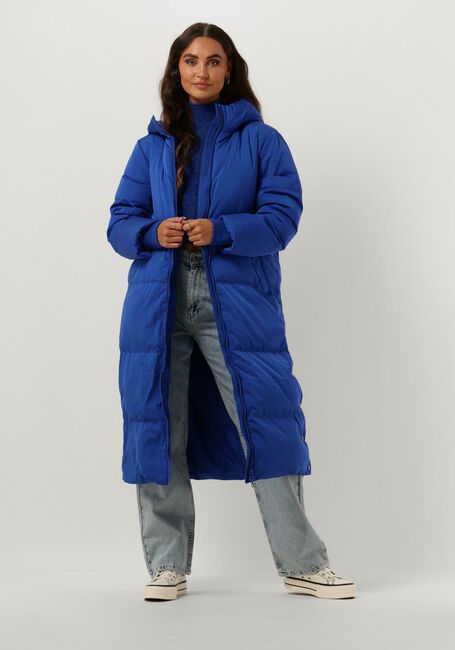 Blauwe Y.A.S. Coltrui YASNELLOSEAM LS KNIT PULLOVER - large