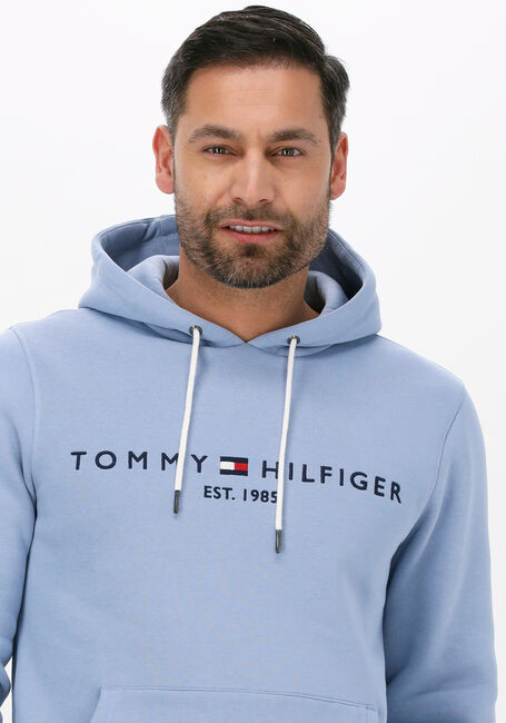 Blauwe TOMMY HILFIGER Sweater TOMMY LOGO HOODY - large