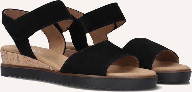 Zwarte GABOR Sandalen met hak 750.2 Zwarte GABOR Sandalen met hak 750.2 - large
