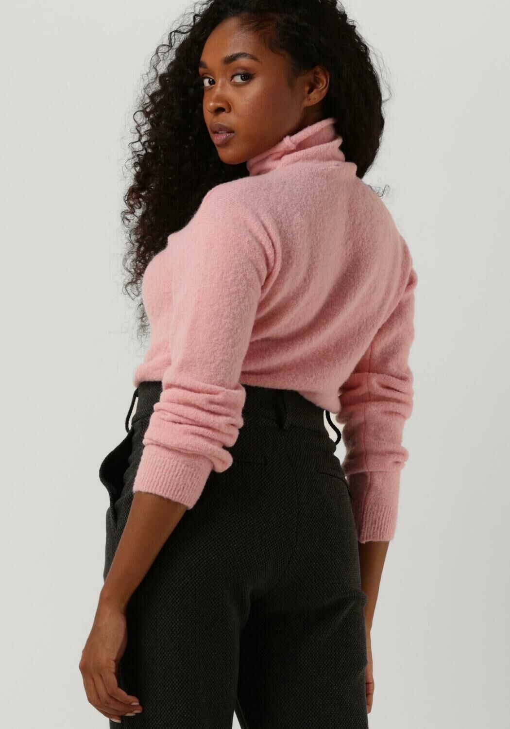 VANILIA Dames Truien & Vesten Prosecco Turtle Neck Lichtroze
