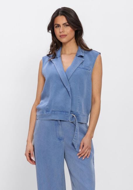 Blauwe FREEBIRD Blazers DNM-TENCELL-26-1 - large