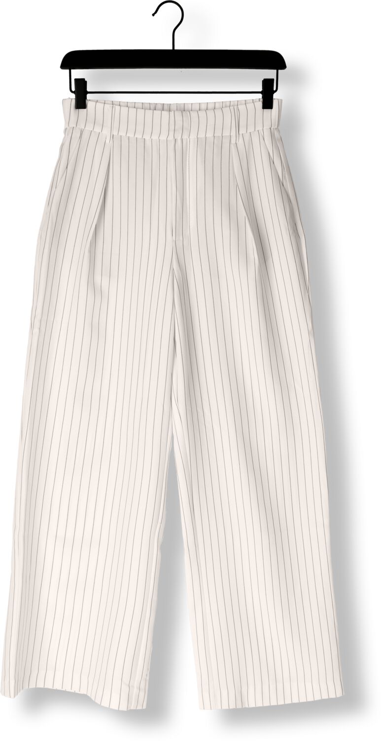 NEO NOIR Dames Broeken Alessandra Pinstripe Pants Gebroken Wit