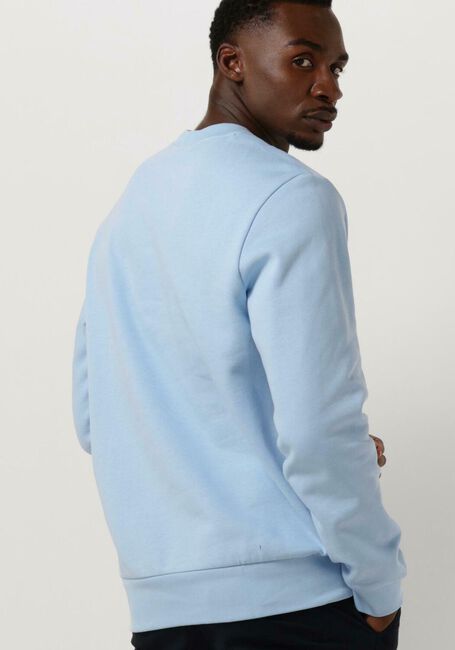 Lichtblauwe LACOSTE Sweater CLASSIC FIT BRUSHED FLEECE SWEATSHIRT - large